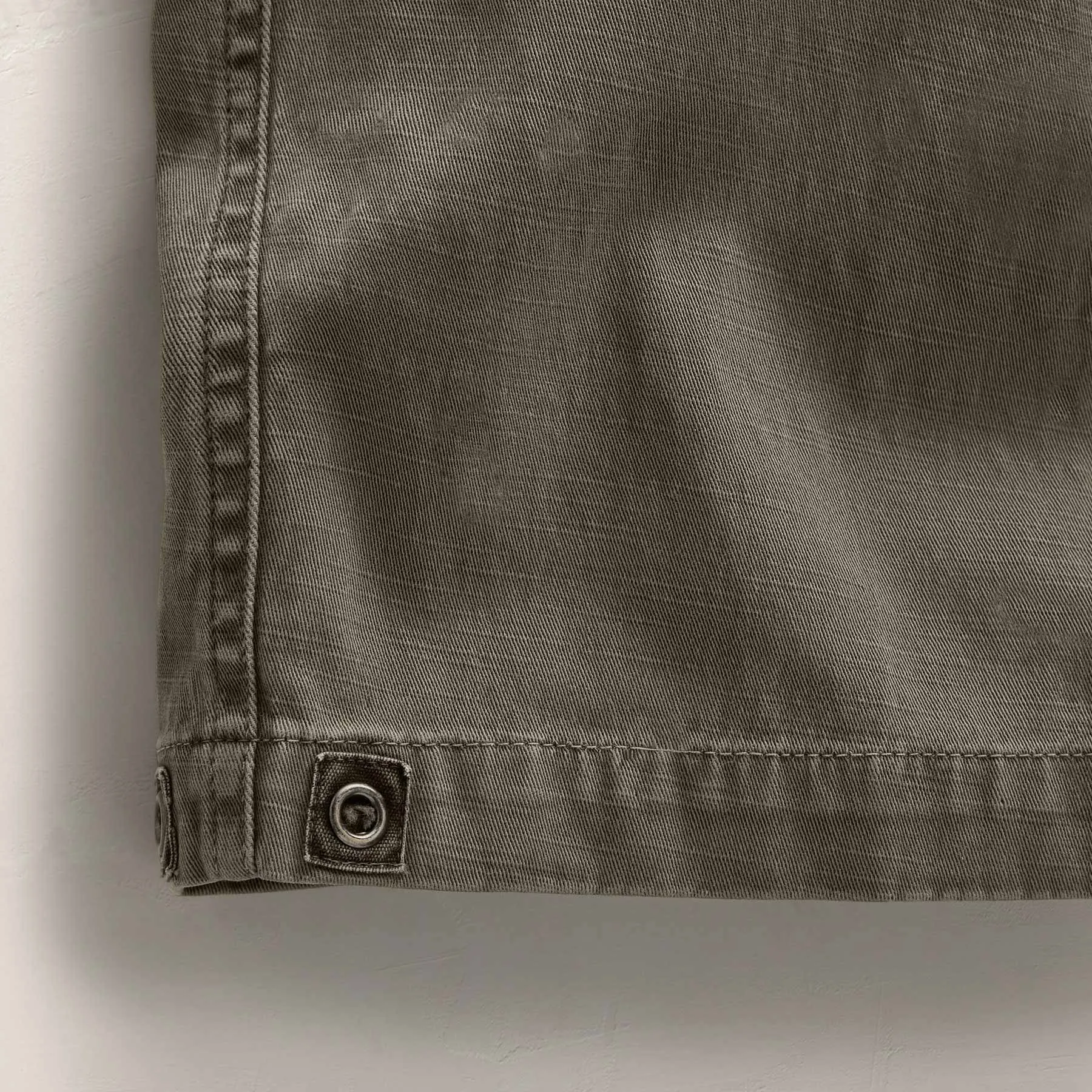 Slub Cotton Utility Flight Pant - Birch Pigment sold by James Perse product image thumbnail 4