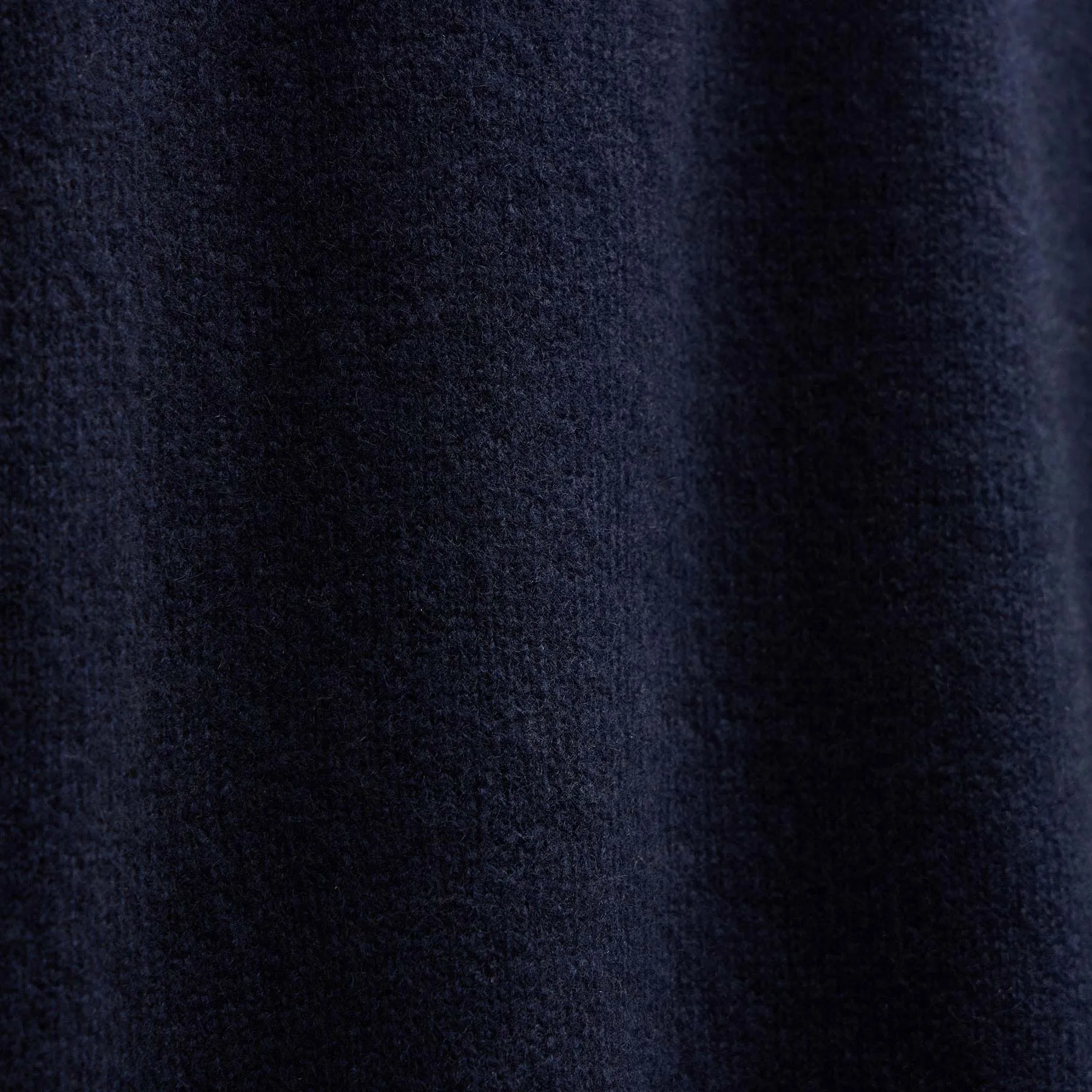 Mid Gauge Cashmere Knit Zip Up Hoodie - Deep Navy sold by James Perse product image thumbnail 5