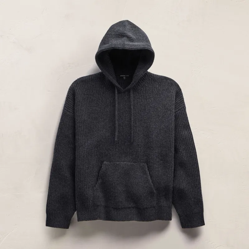 Unisex Beach Pullover - Coal sold by James Perse