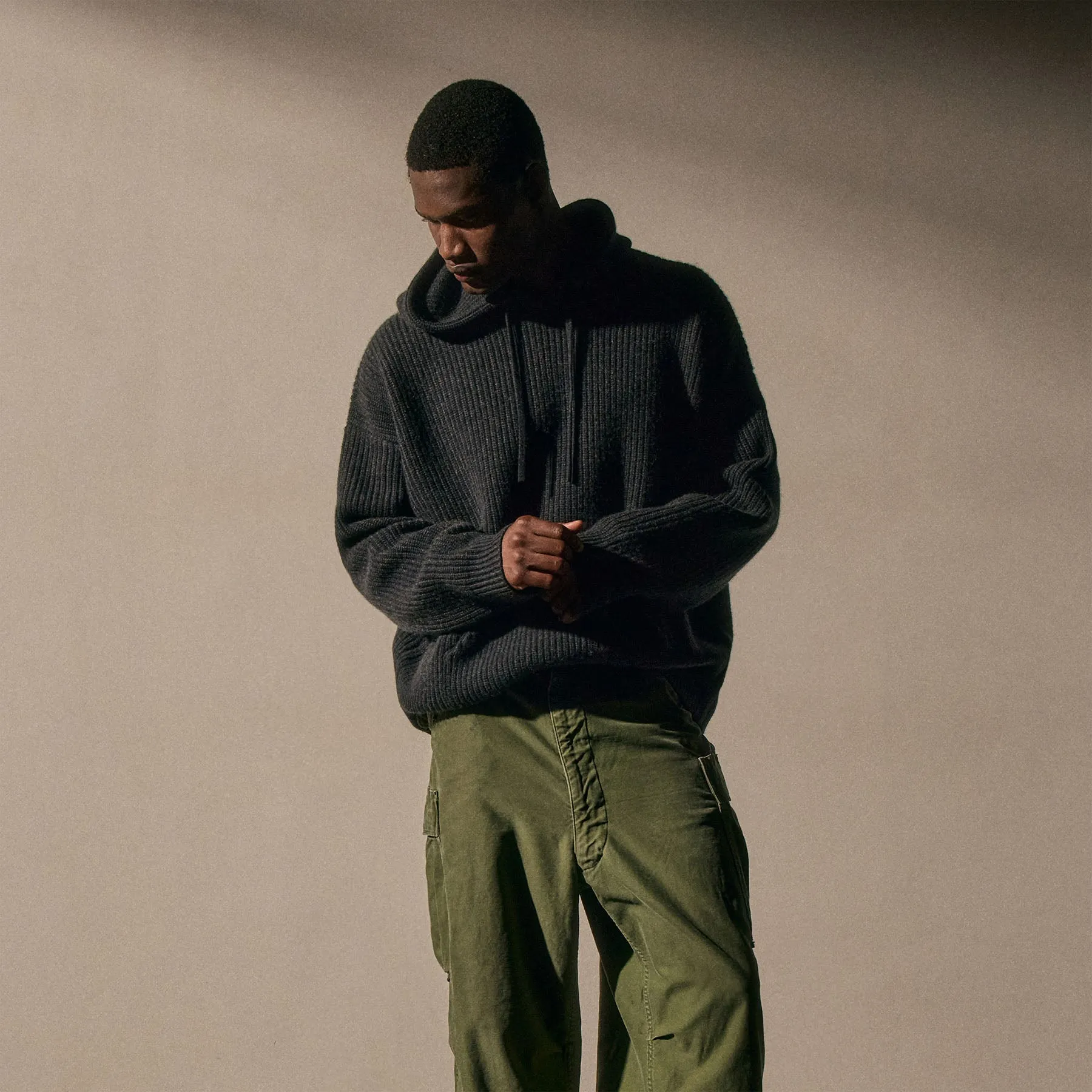 Unisex Beach Pullover - Coal sold by James Perse product image thumbnail 3