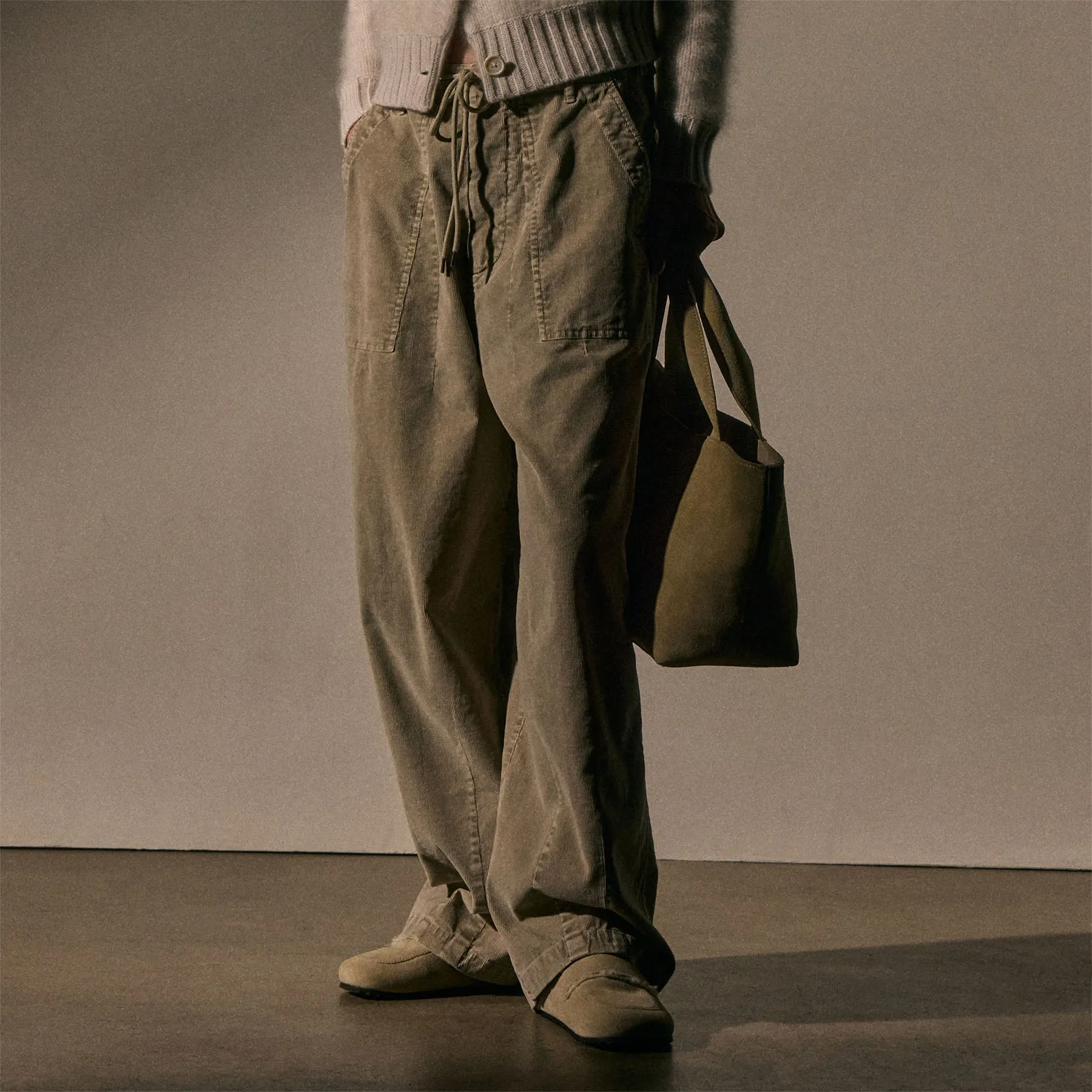 Corduroy Utility Pant - Silt Pigment sold by James Perse product image thumbnail 2