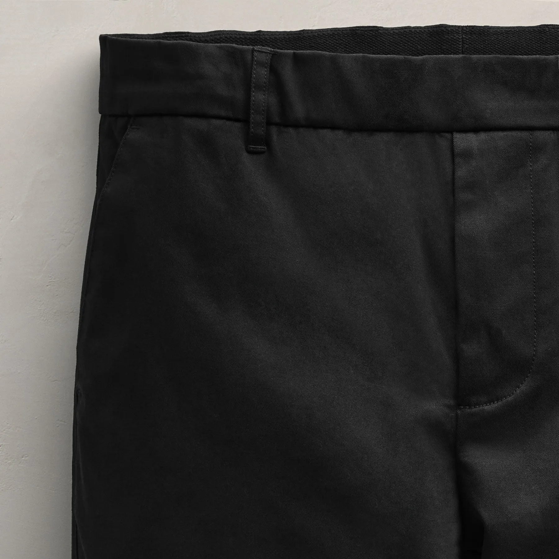 Relaxed Stretch Micro Twill Trouser - Black sold by James Perse product image thumbnail 4