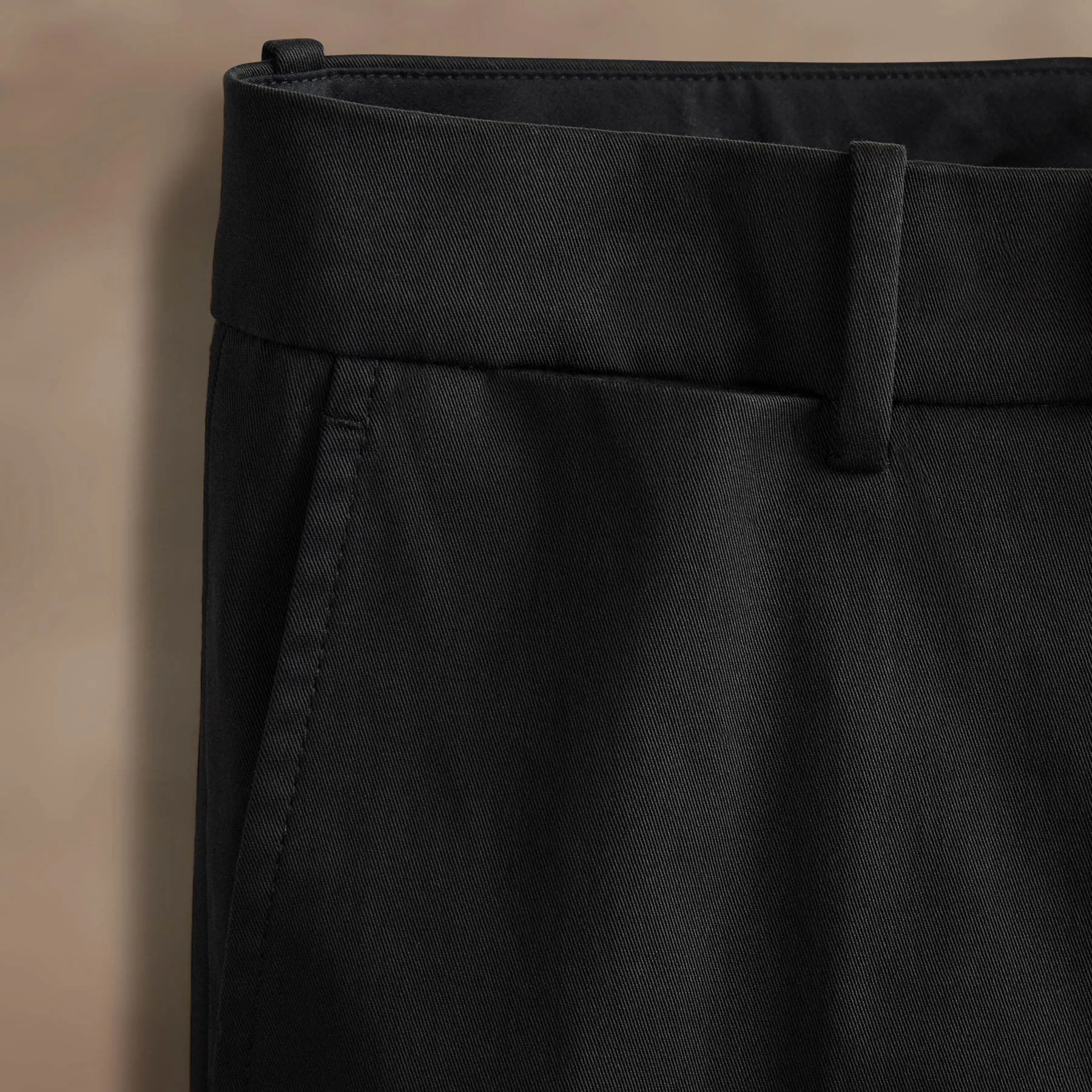 Tailored Stretch Micro Twill Trouser - Black sold by James Perse product image thumbnail 3
