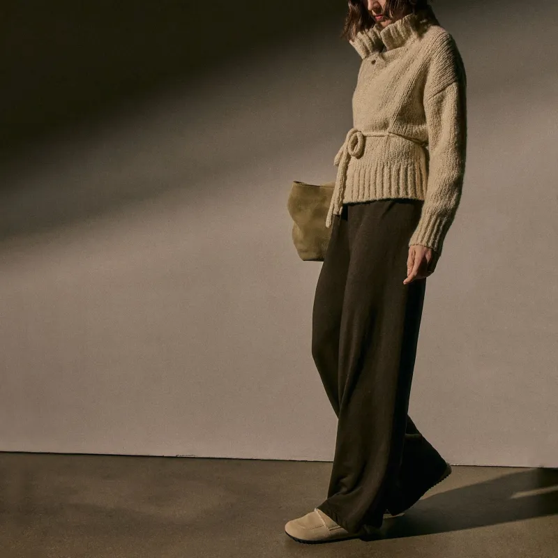 Wide Leg Sweatpant - Porcupine sold by James Perse