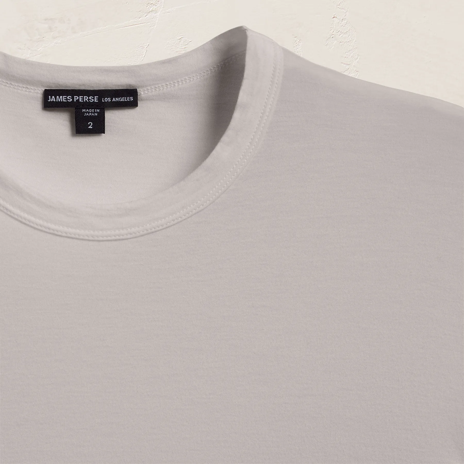 Luxe Lotus Jersey Crew - Silver sold by James Perse product image thumbnail 2