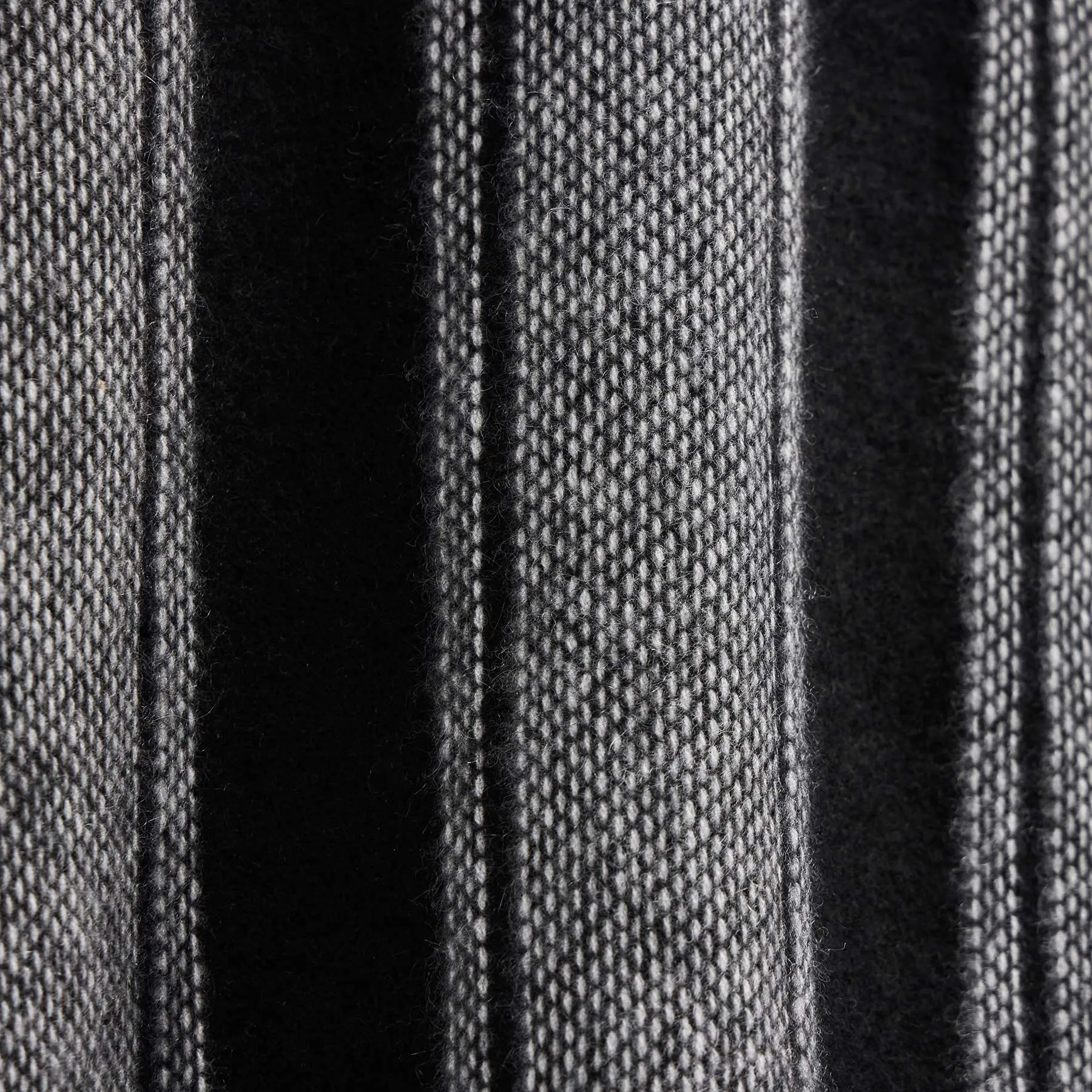 Baja Stripe Cashmere Poncho - Black Stripe sold by James Perse product image thumbnail 5