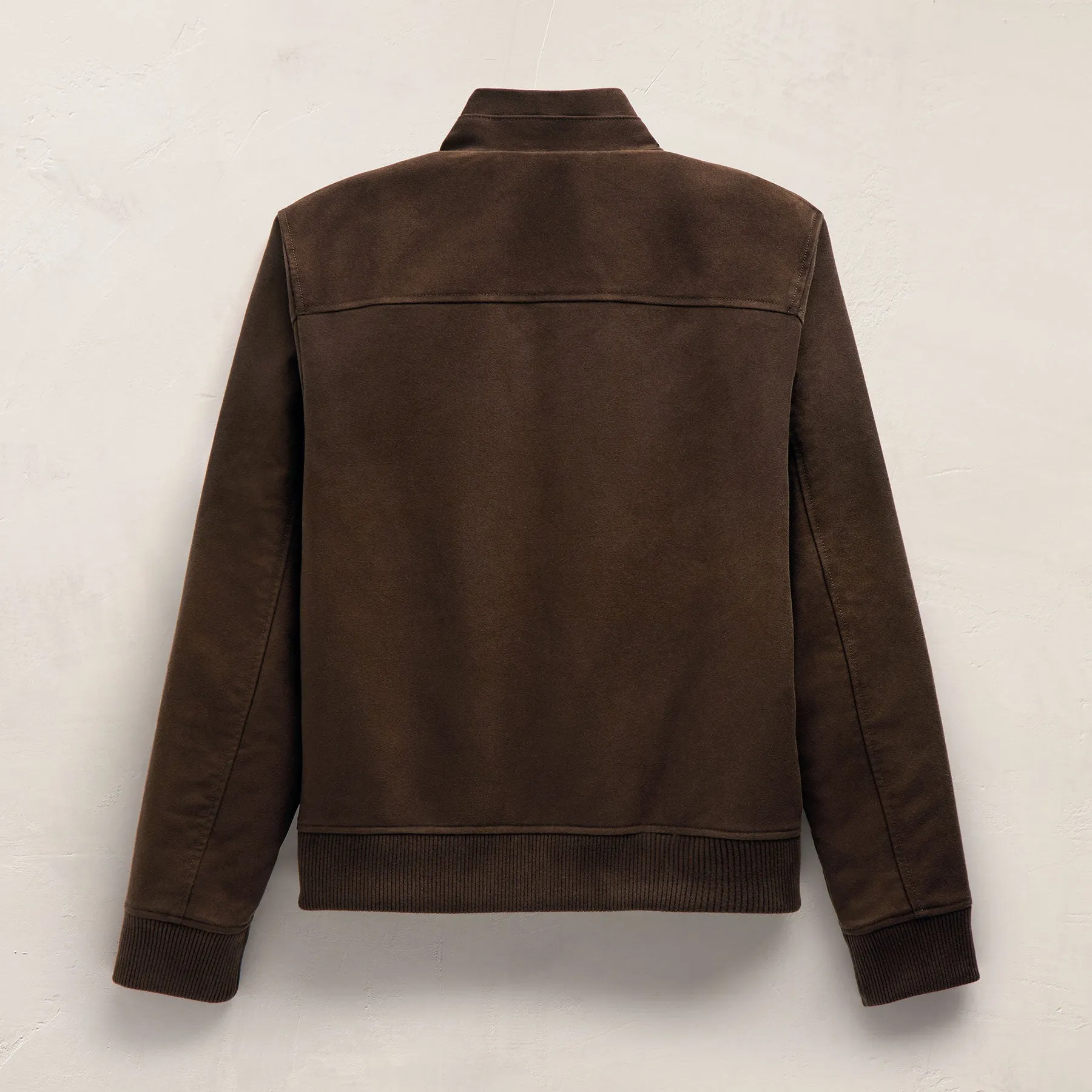 Cotton Moleskin Flight Jacket - Porcupine sold by James Perse product image thumbnail 5