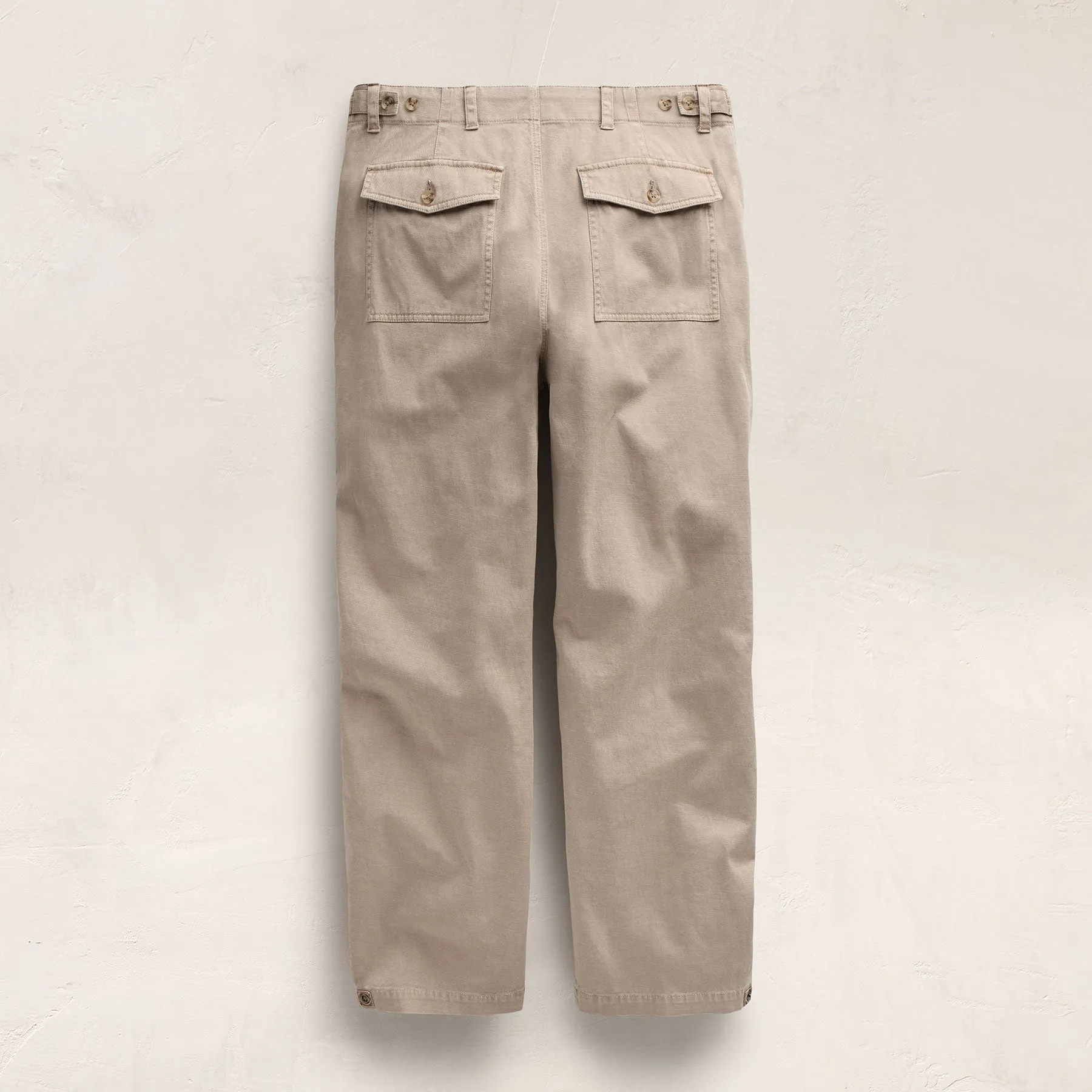 Slub Cotton Utility Flight Pant - Stone Pigment sold by James Perse product image thumbnail 2