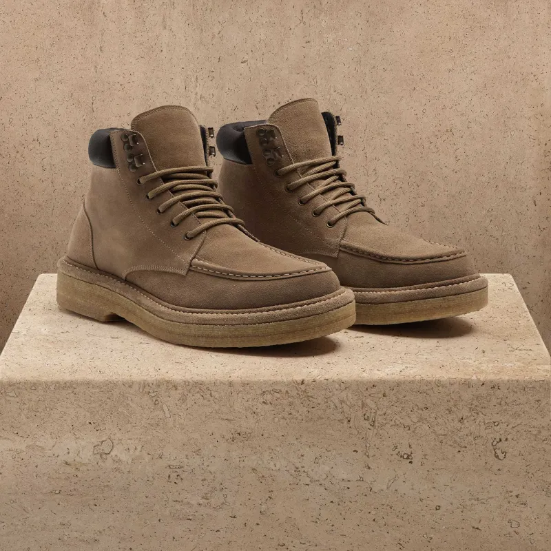Men's Suede Work Boot - String sold by James Perse