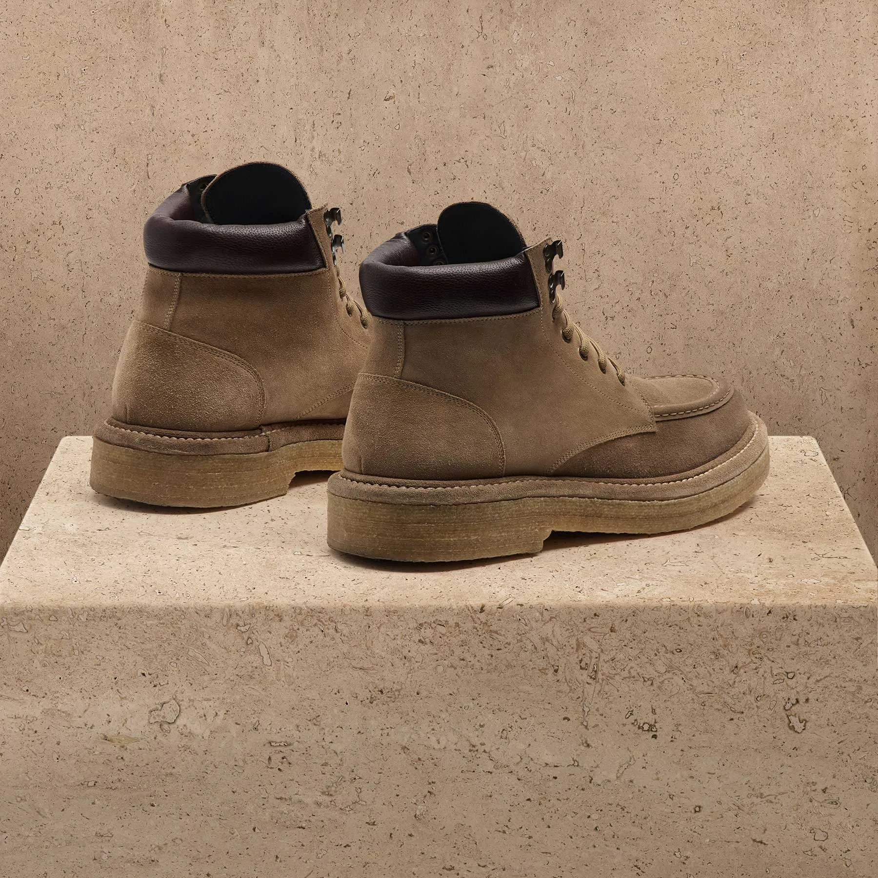 Men's Suede Work Boot - String sold by James Perse product image thumbnail 5