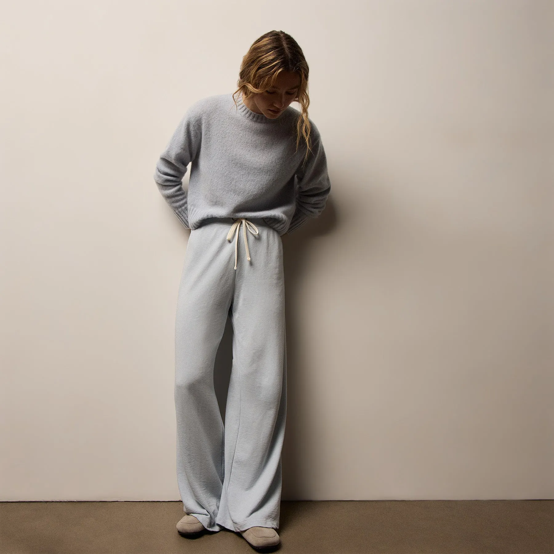 Wide Leg Sweatpant - Memory Pigment sold by James Perse