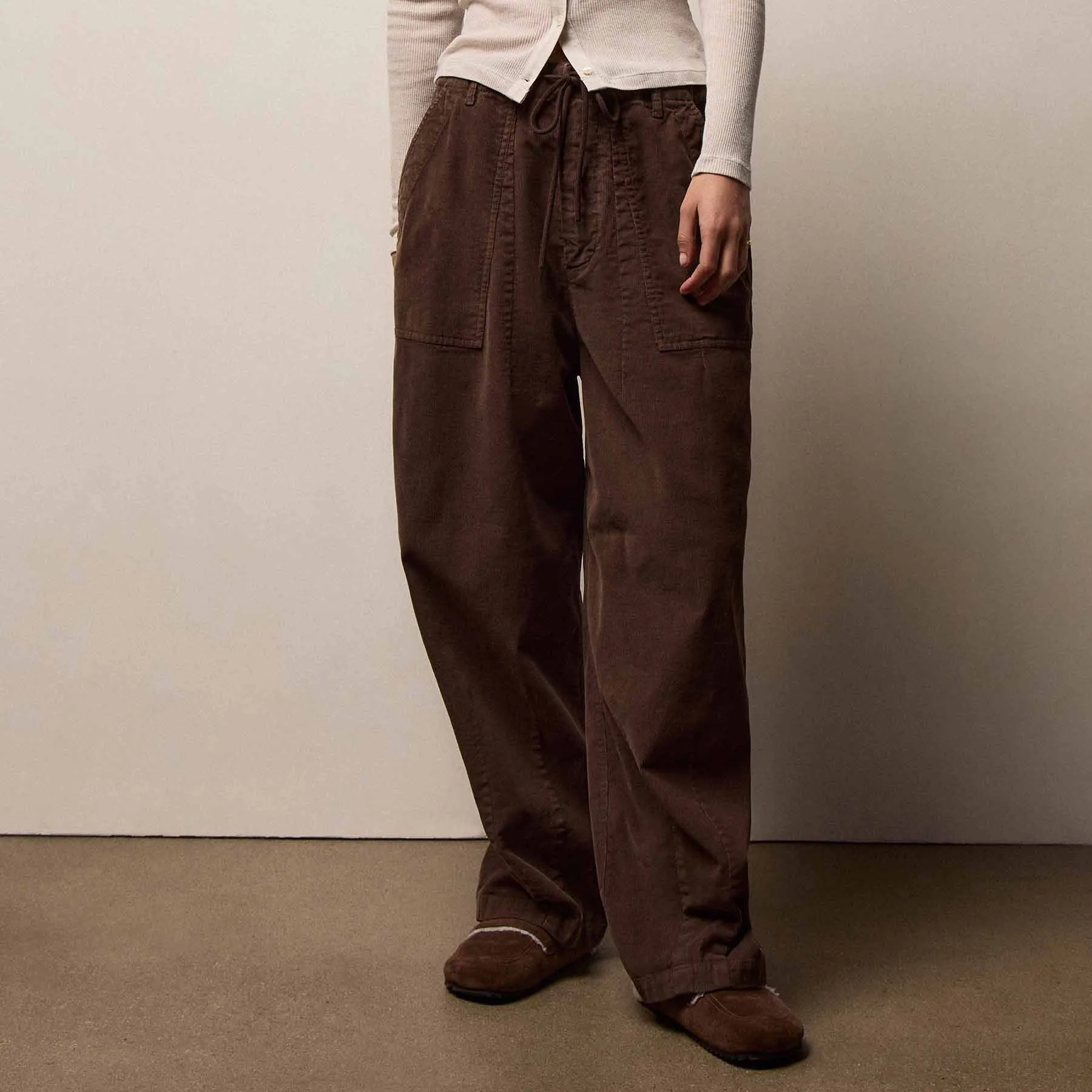 Corduroy Utility Pant - Porcupine sold by James Perse product image thumbnail 2