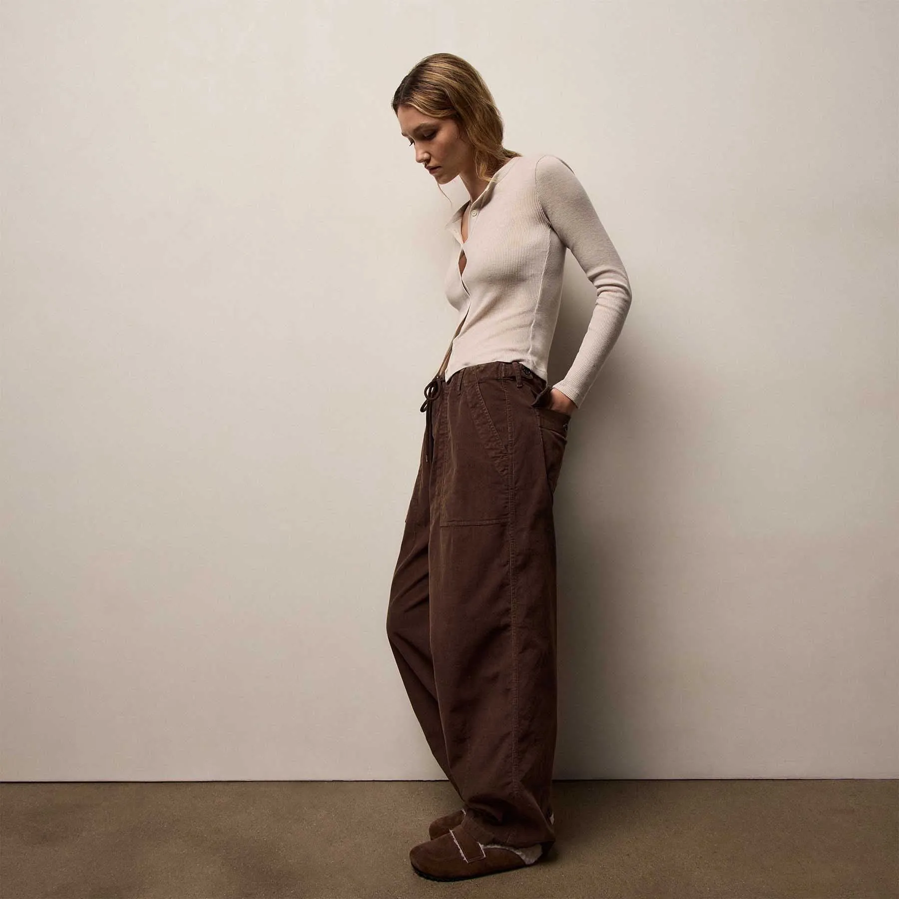 Corduroy Utility Pant - Porcupine sold by James Perse