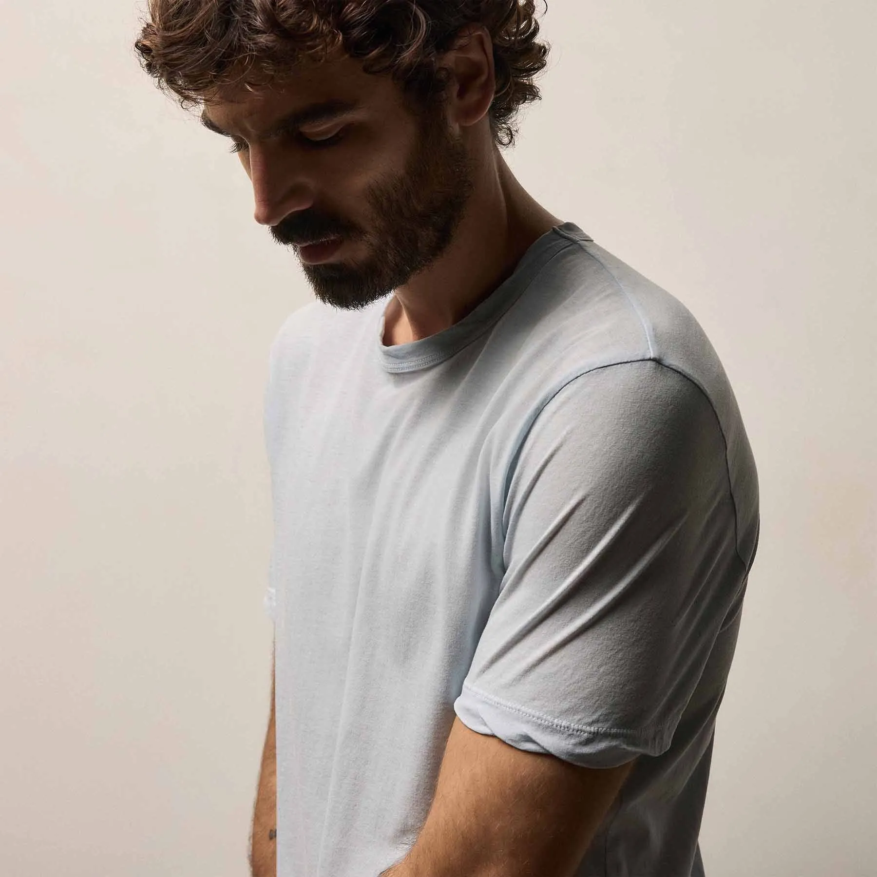 Clear Jersey Crew - Memory Pigment sold by James Perse product image thumbnail 3