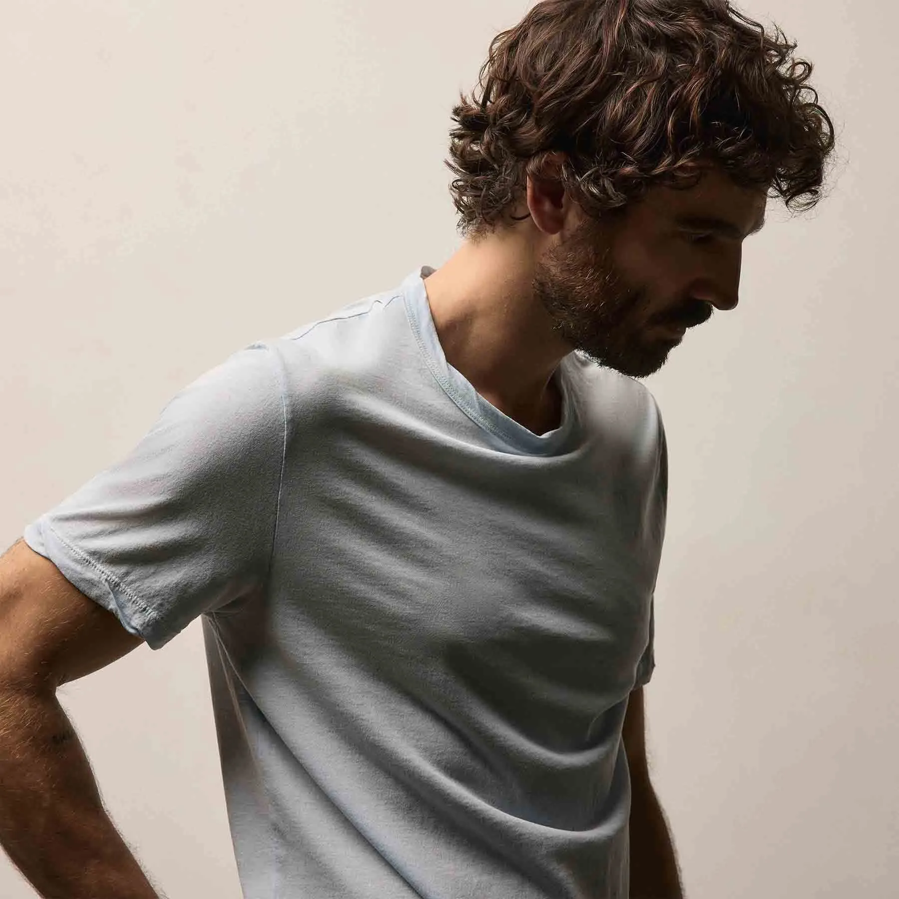 Clear Jersey Crew - Memory Pigment sold by James Perse product image thumbnail 4