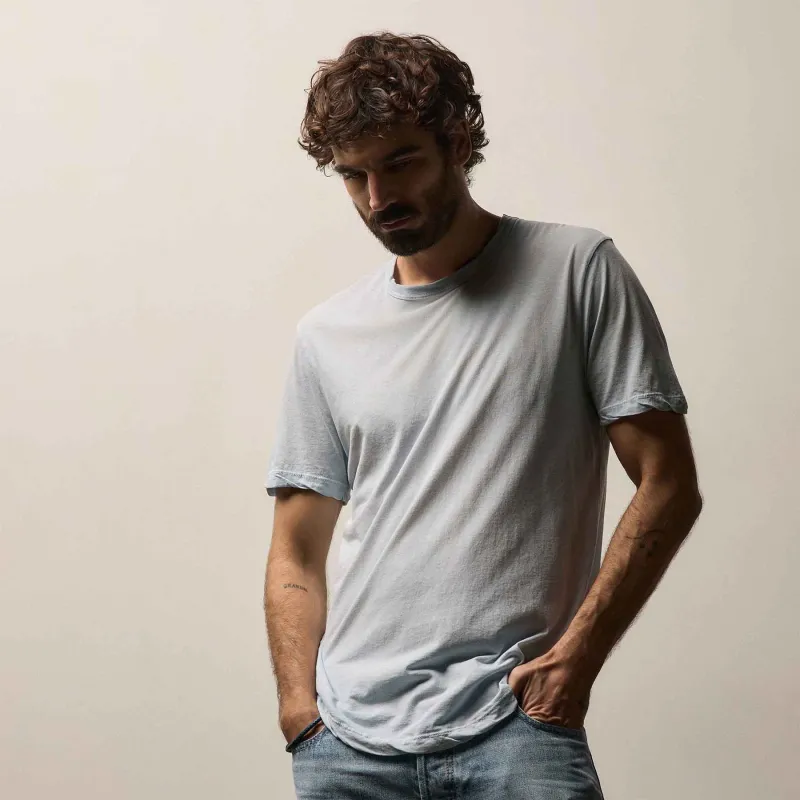 Clear Jersey Crew - Memory Pigment sold by James Perse