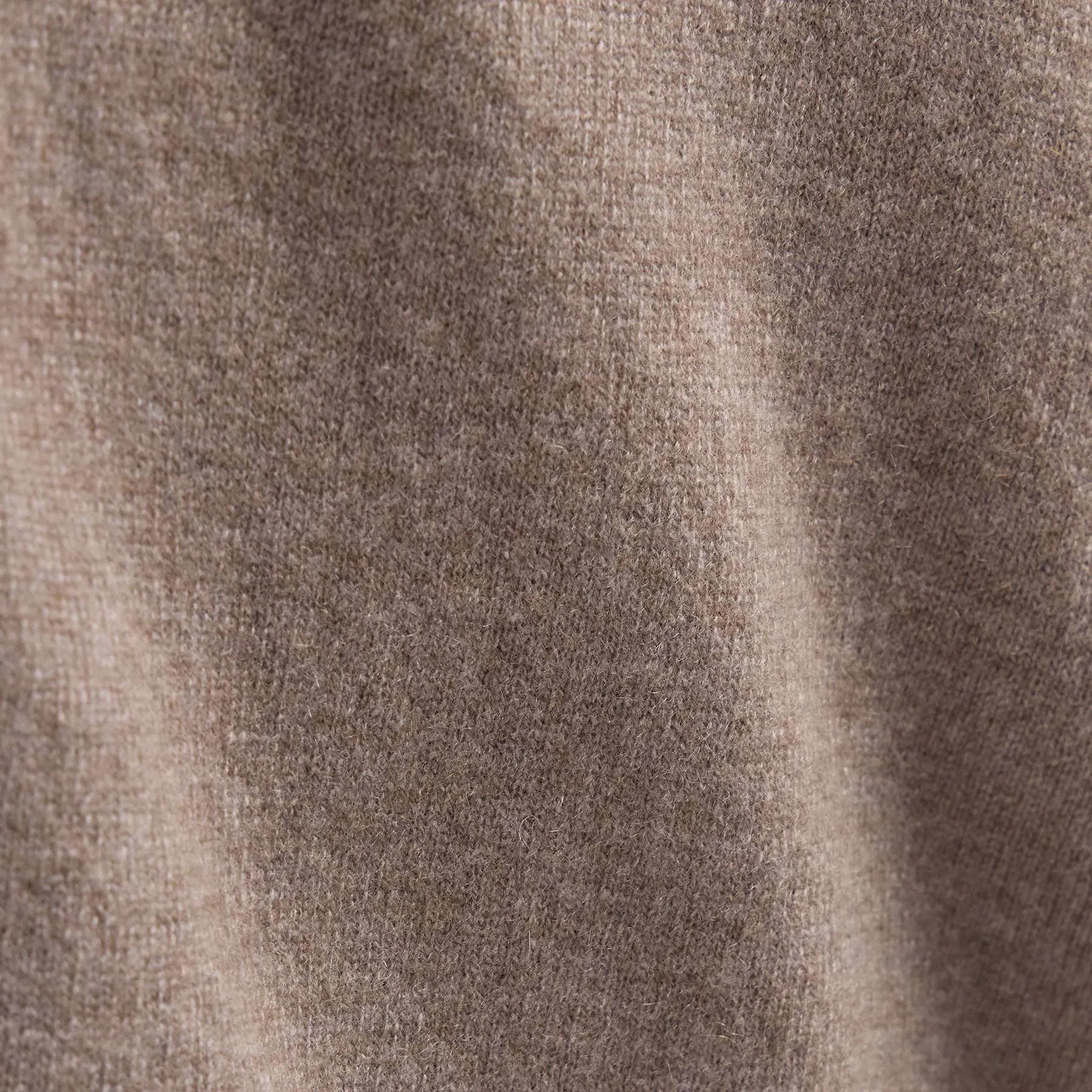 Spun Cashmere Funnel Neck Sweater - Warm Brown sold by James Perse product image thumbnail 4