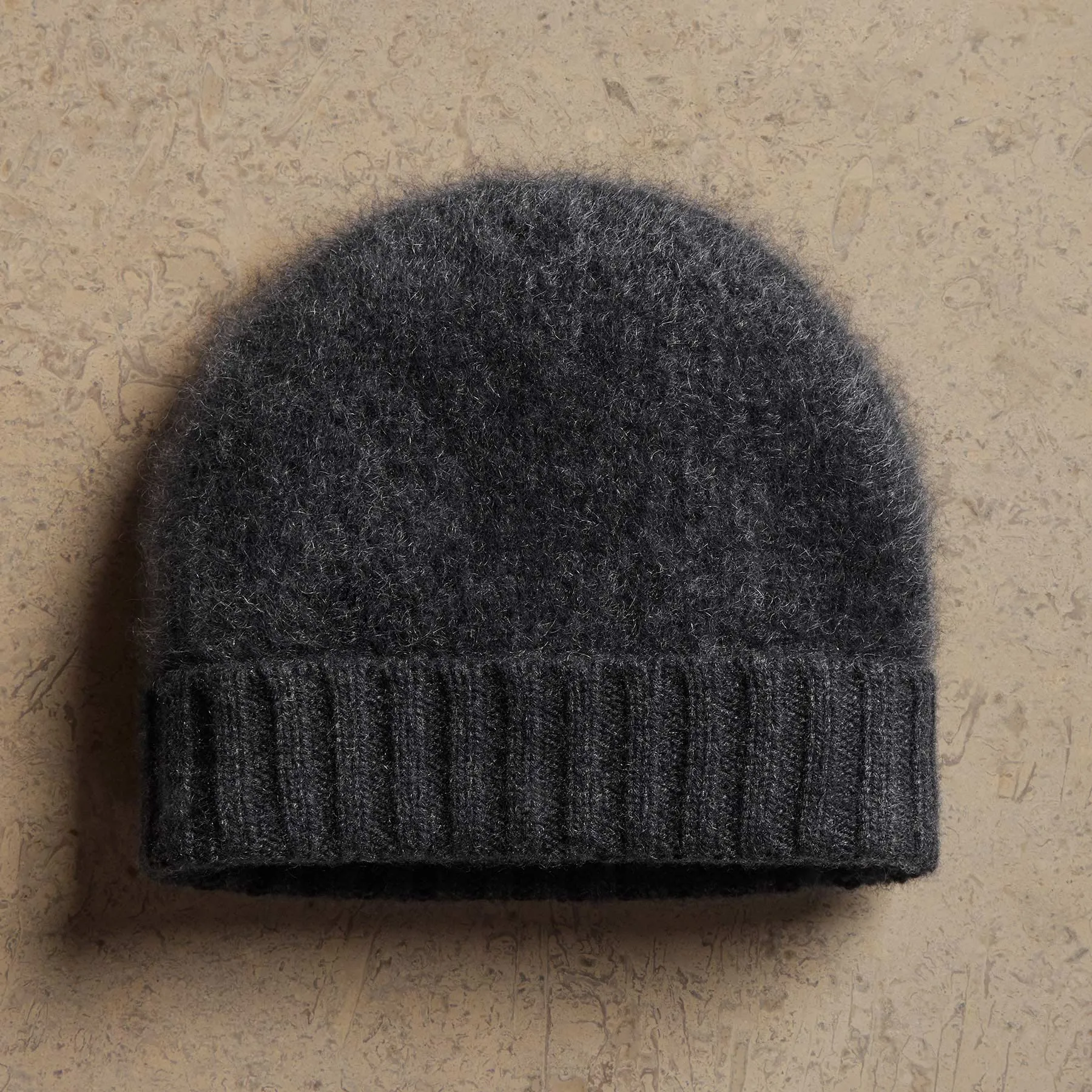 Recycled Cashmere Beanie - Coal sold by James Perse