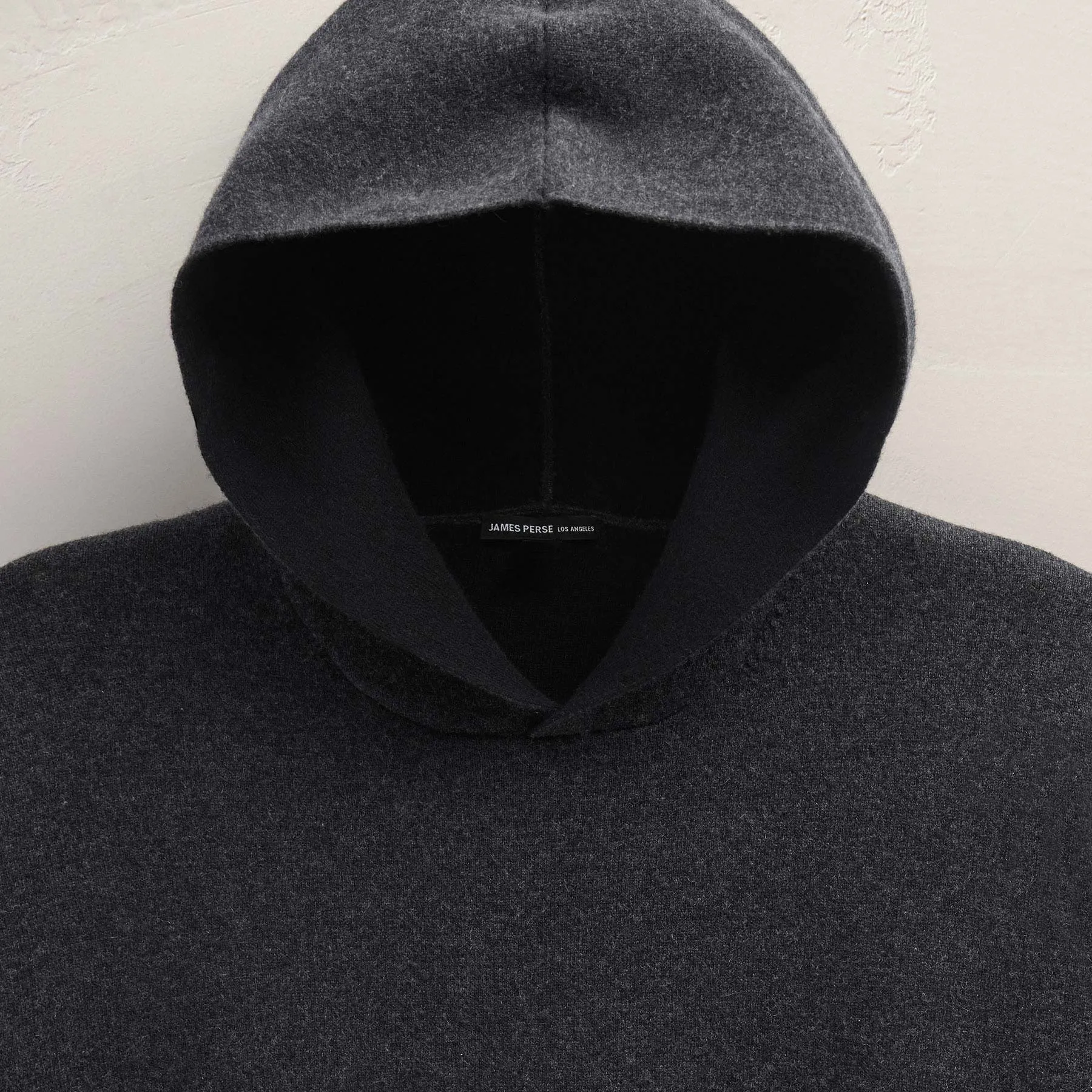 Hooded Poncho - Coal/Black sold by James Perse product image thumbnail 2