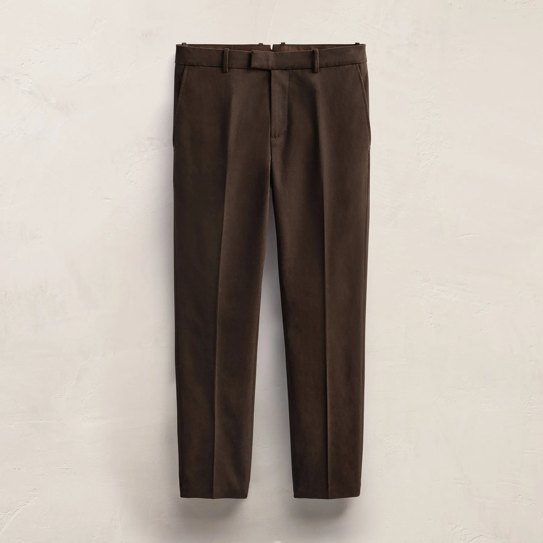Cashmere Touch Twill Trouser - Porcupine sold by James Perse product image thumbnail 2