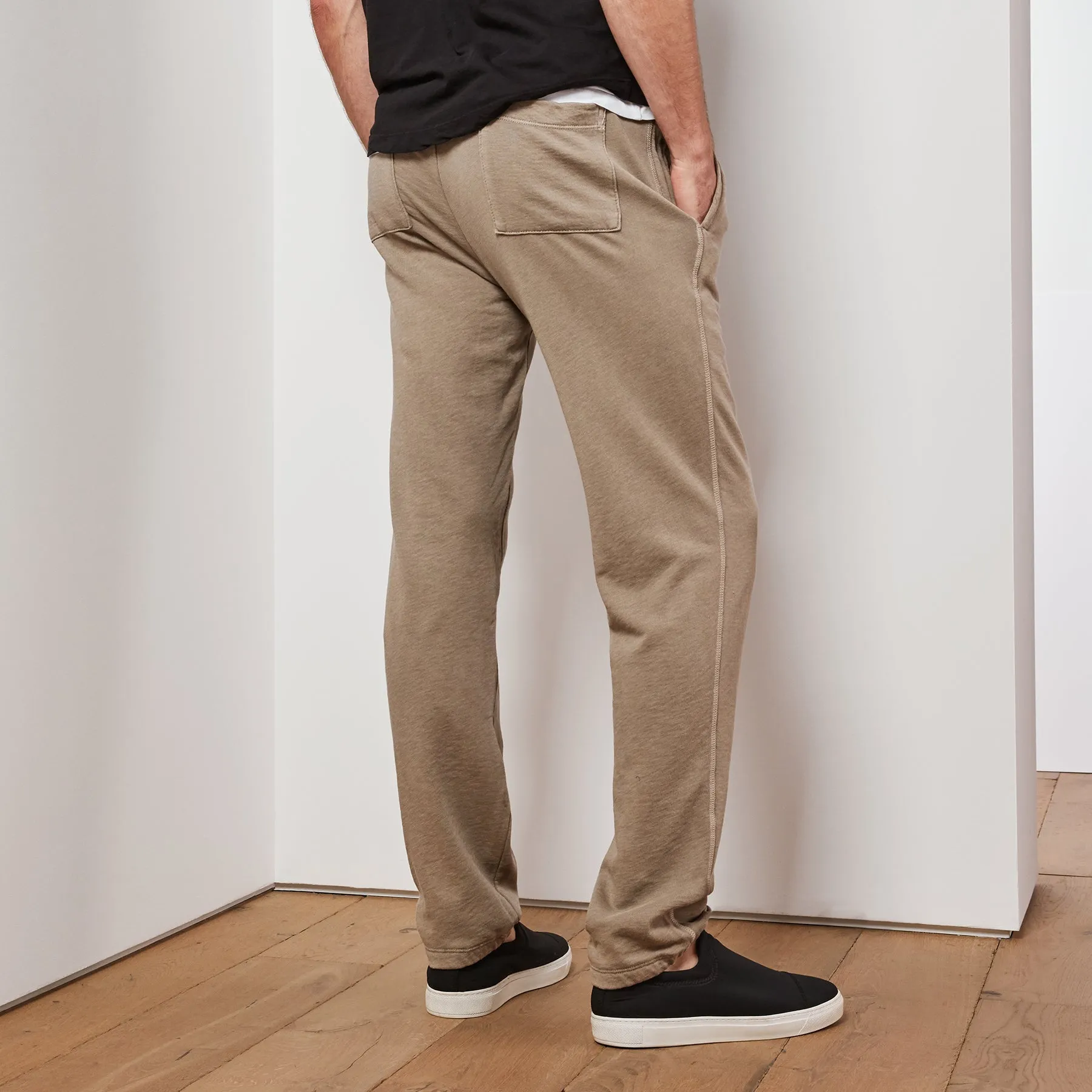 Vintage French Terry Sweatpant - Fawn Pigment sold by James Perse product image thumbnail 3