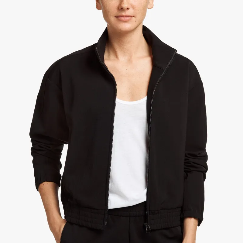 Nylon Merino Track Jacket - Black sold by James Perse