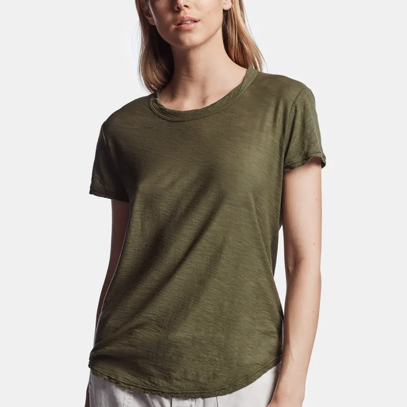Sheer Slub Crew Neck Tee - Sergeant sold by James Perse