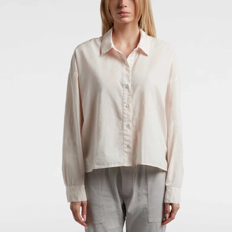 Cotton Lawn Boxy Shirt - Drop sold by James Perse
