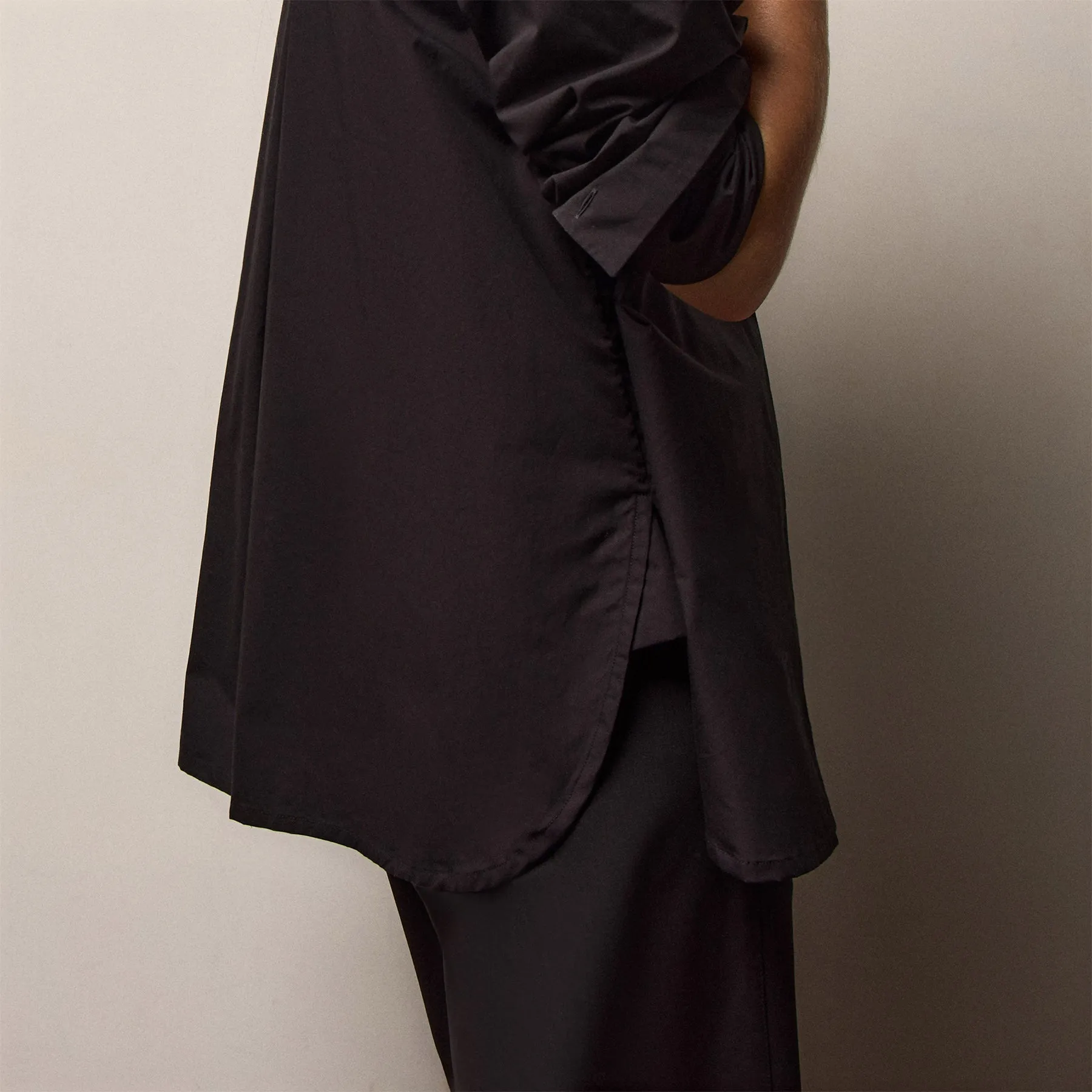 Supima Poplin Shirt - Black sold by James Perse product image thumbnail 3