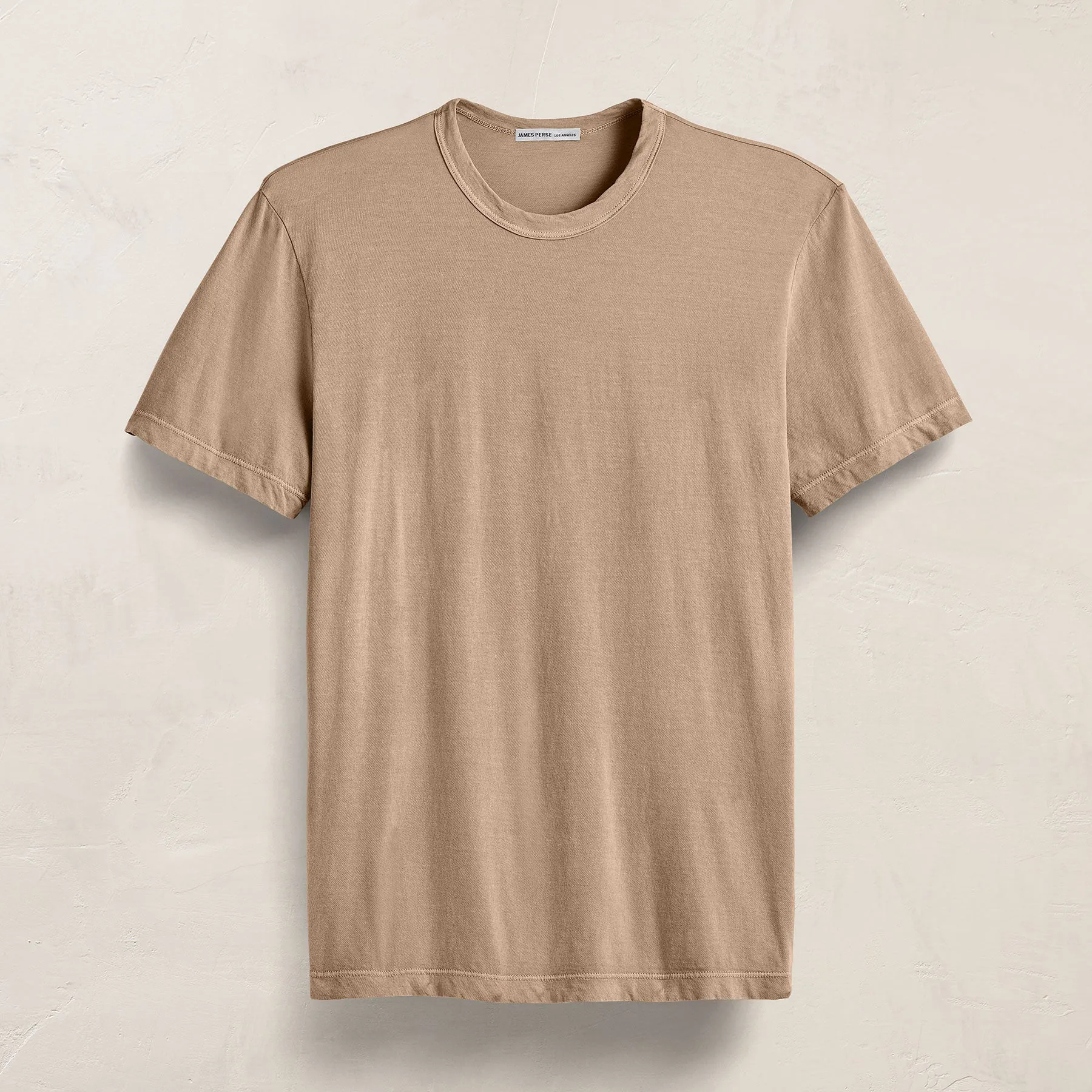 Short Sleeve Crew Neck - Coffee Pigment sold by James Perse product image thumbnail 2