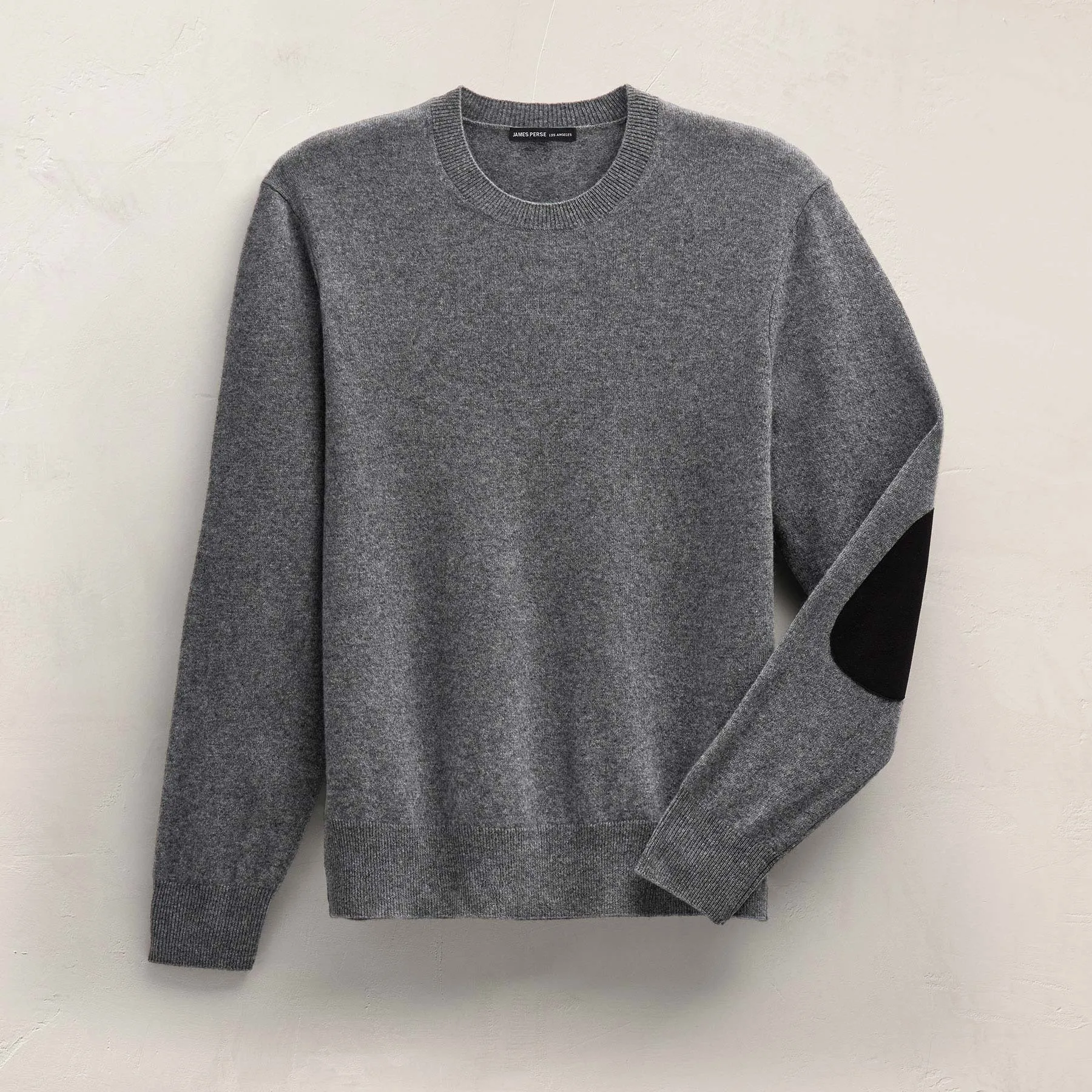 Italian Spun Cashmere Sweater - Mid Grey sold by James Perse product image thumbnail 2