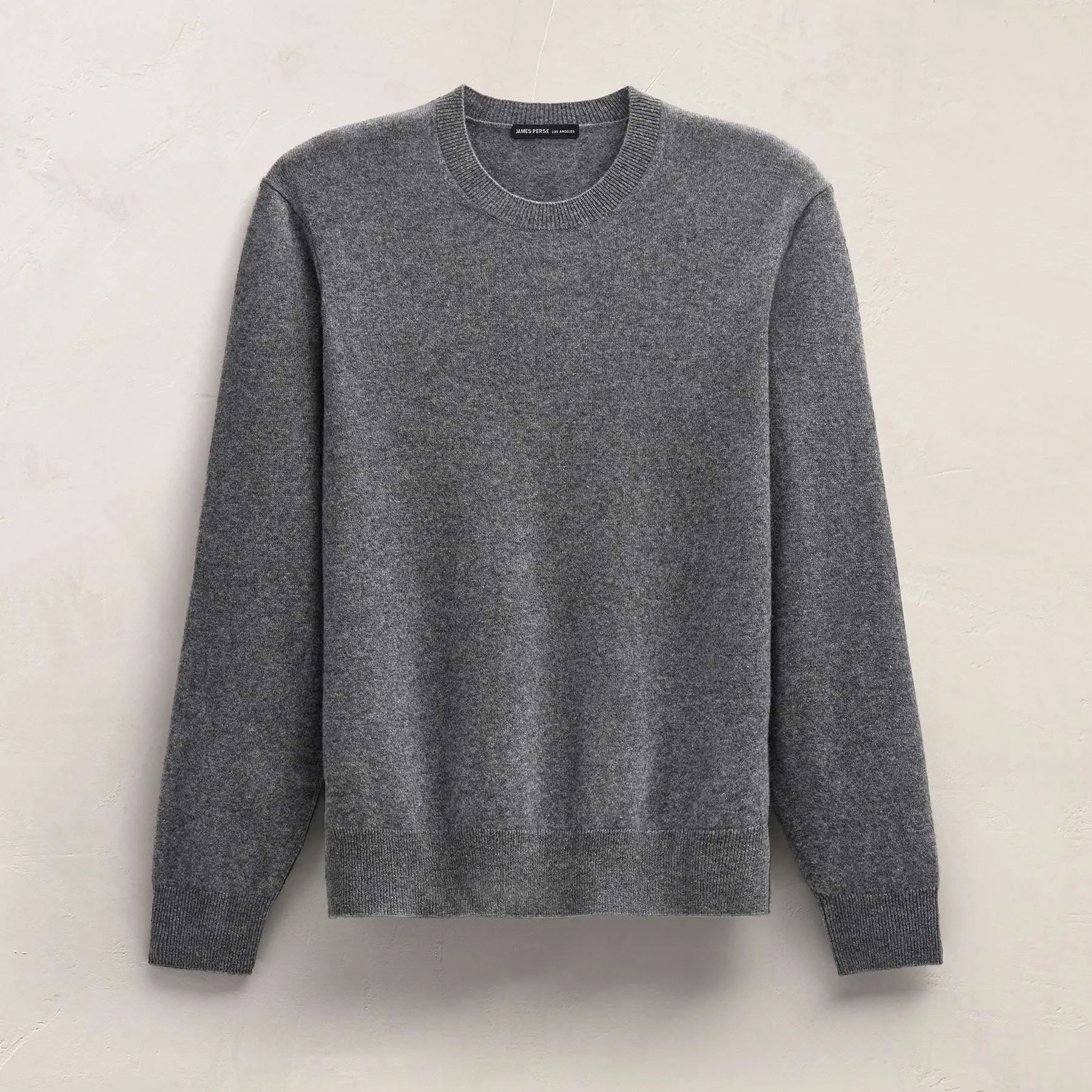 Italian Spun Cashmere Sweater - Mid Grey sold by James Perse product image thumbnail 5