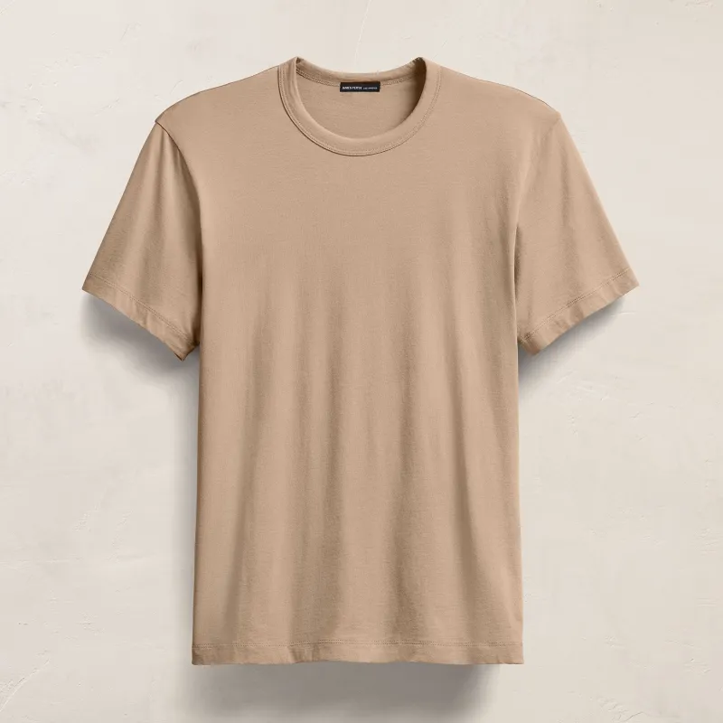 Brushed Lotus Crew - Coffee sold by James Perse