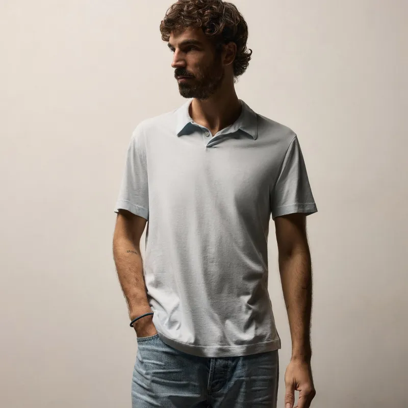 Brushed Lotus Polo - Memory sold by James Perse
