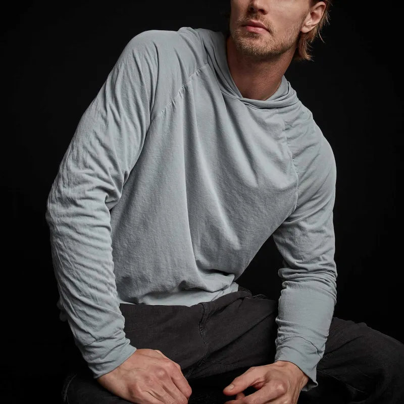 Double Layer Jersey Hoodie - Breeze sold by James Perse