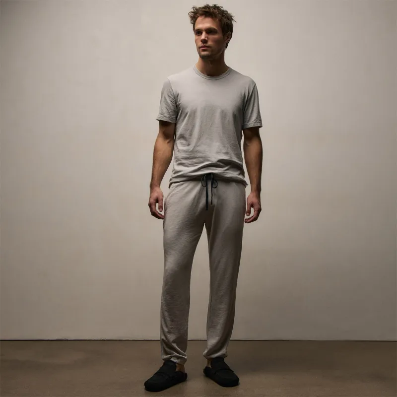 Vintage French Terry Sweatpant - Salt Pigment sold by James Perse