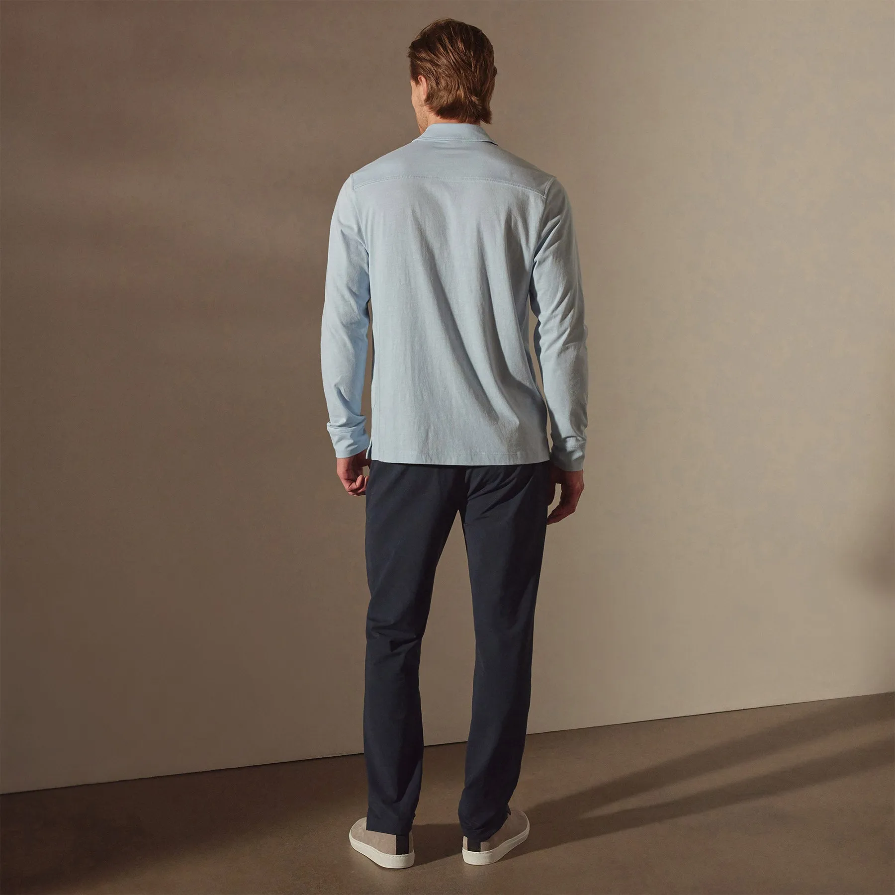 Clean Finish Jersey Shirt - Open Sky sold by James Perse product image thumbnail 4