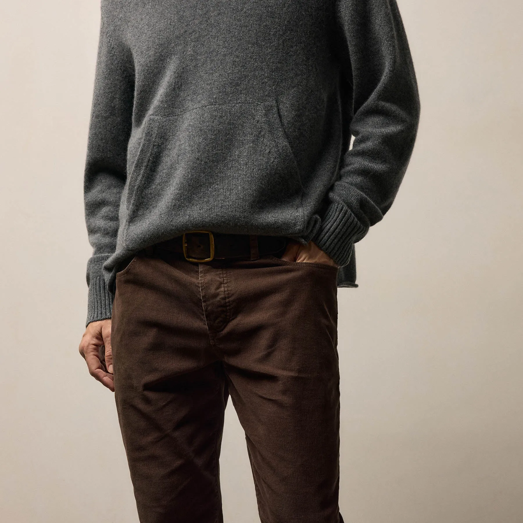 Corduroy 5 Pocket Pant - Porcupine sold by James Perse product image thumbnail 4