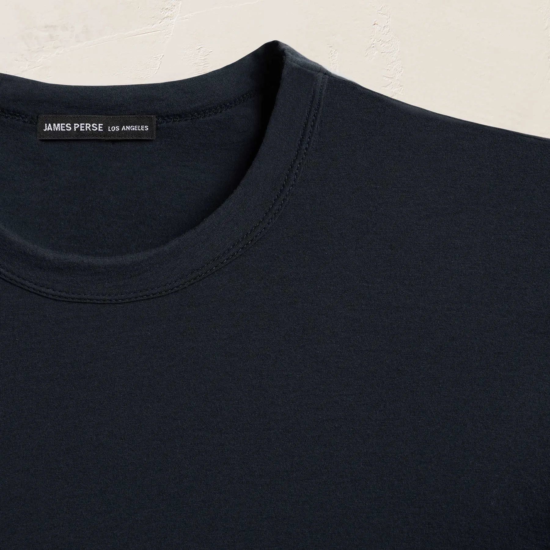 Luxe Lotus Jersey Long Sleeve - French Navy sold by James Perse product image thumbnail 4