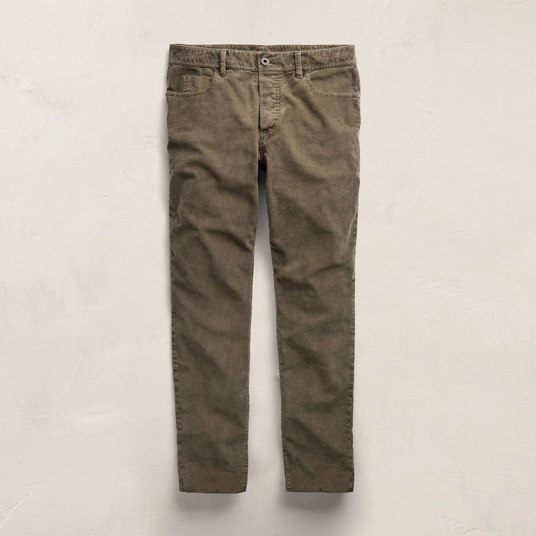 Corduroy 5 Pocket Pant - Army Green Pigment sold by James Perse product image thumbnail 2