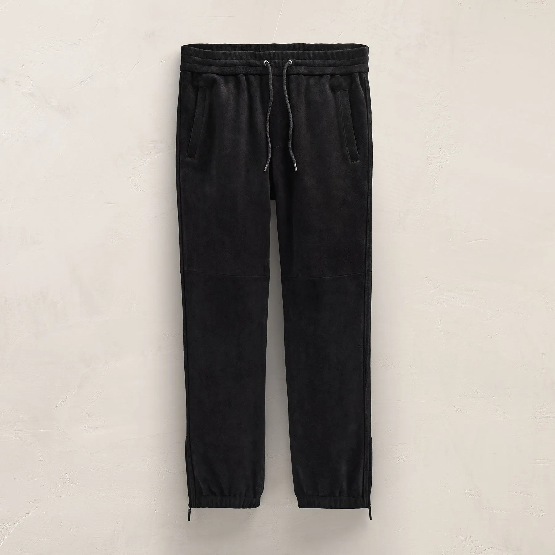Suede Track Pant - Black sold by James Perse product image thumbnail 2