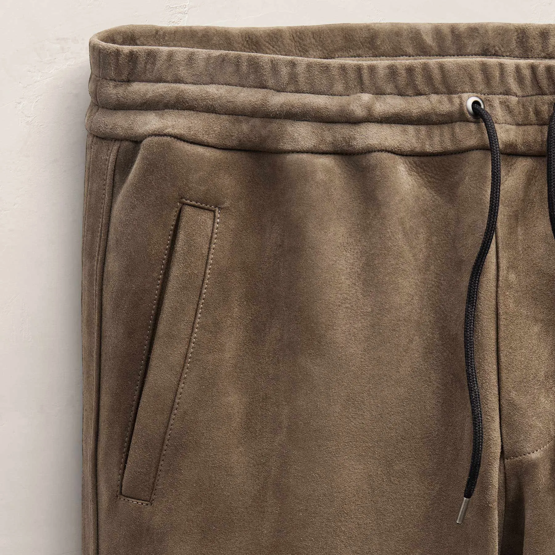 Suede Track Pant - Caribou sold by James Perse product image thumbnail 5