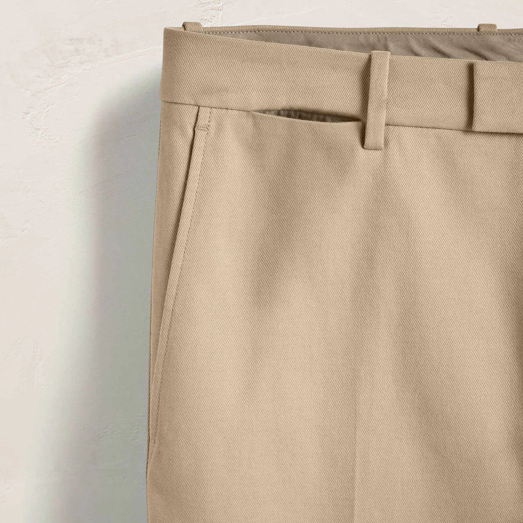 Cashmere Touch 5 Pocket Pant - Light Khaki sold by James Perse product image thumbnail 3