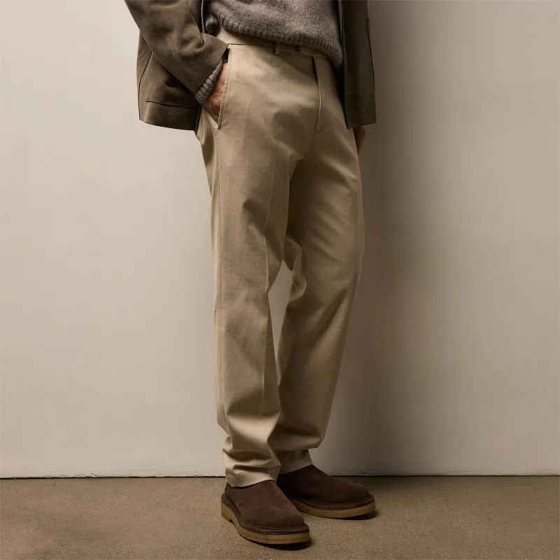 Cashmere Touch 5 Pocket Pant - Stone sold by James Perse
