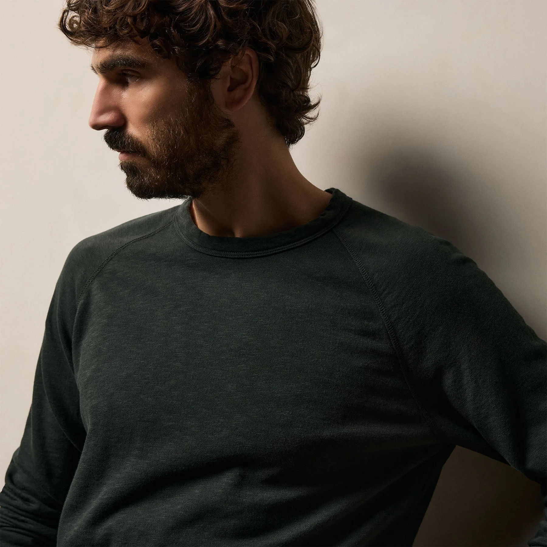 Vintage French Sweatshirt - Fern sold by James Perse product image thumbnail 4