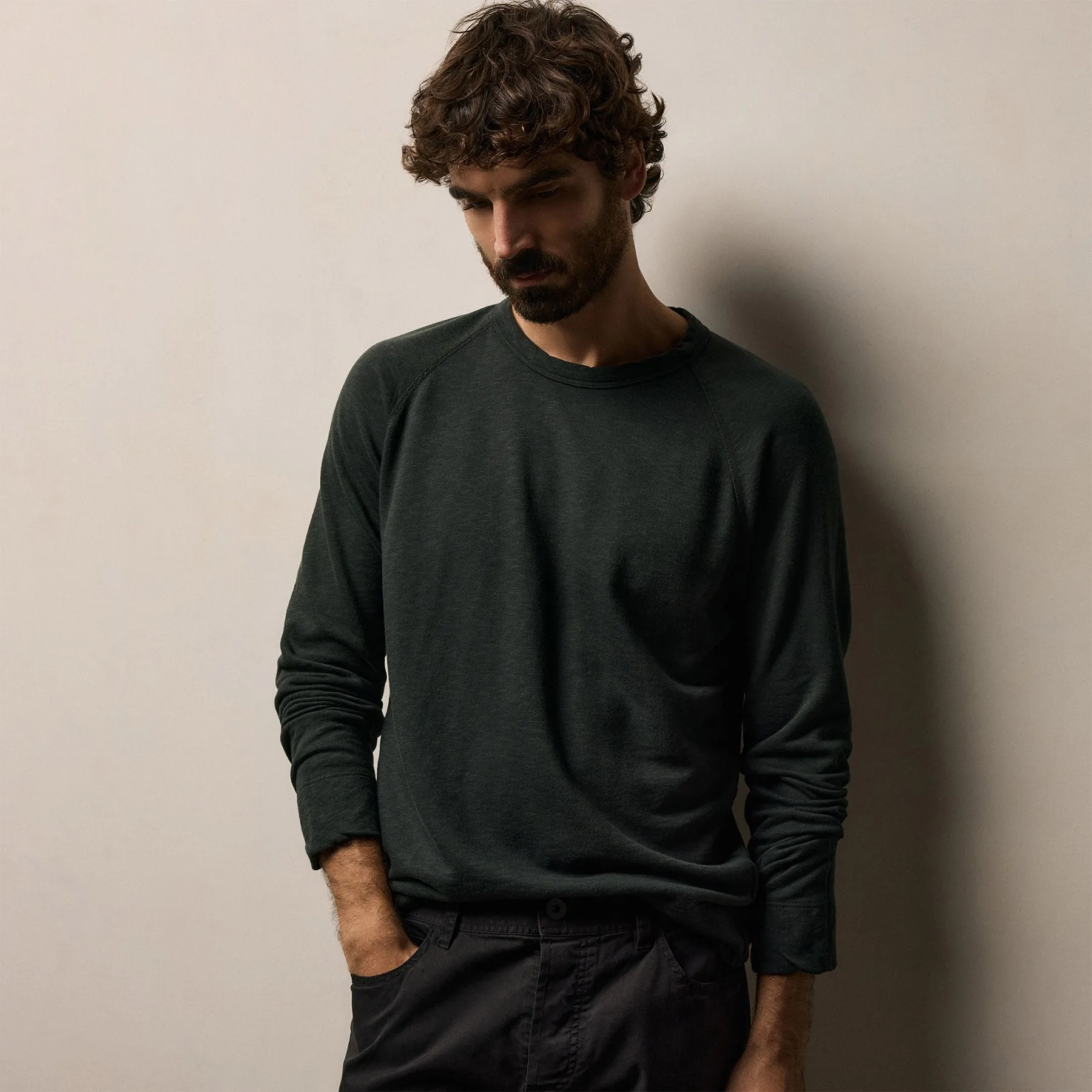 Vintage French Sweatshirt - Fern sold by James Perse