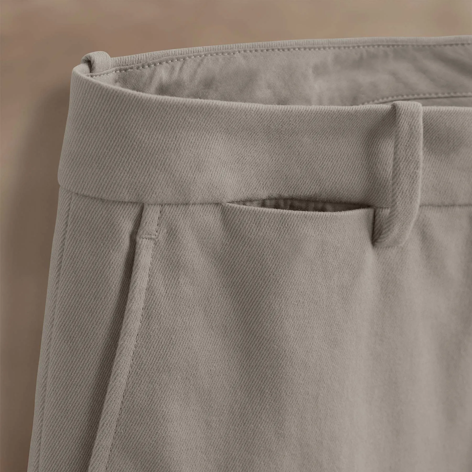 Cashmere Touch 5 Pocket Pant - Light Tan sold by James Perse product image thumbnail 3