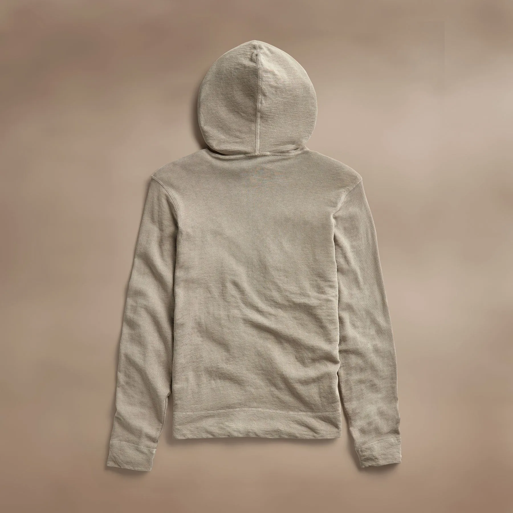 Vintage French Zip Up Hoodie - Overcast Pigment sold by James Perse product image thumbnail 3