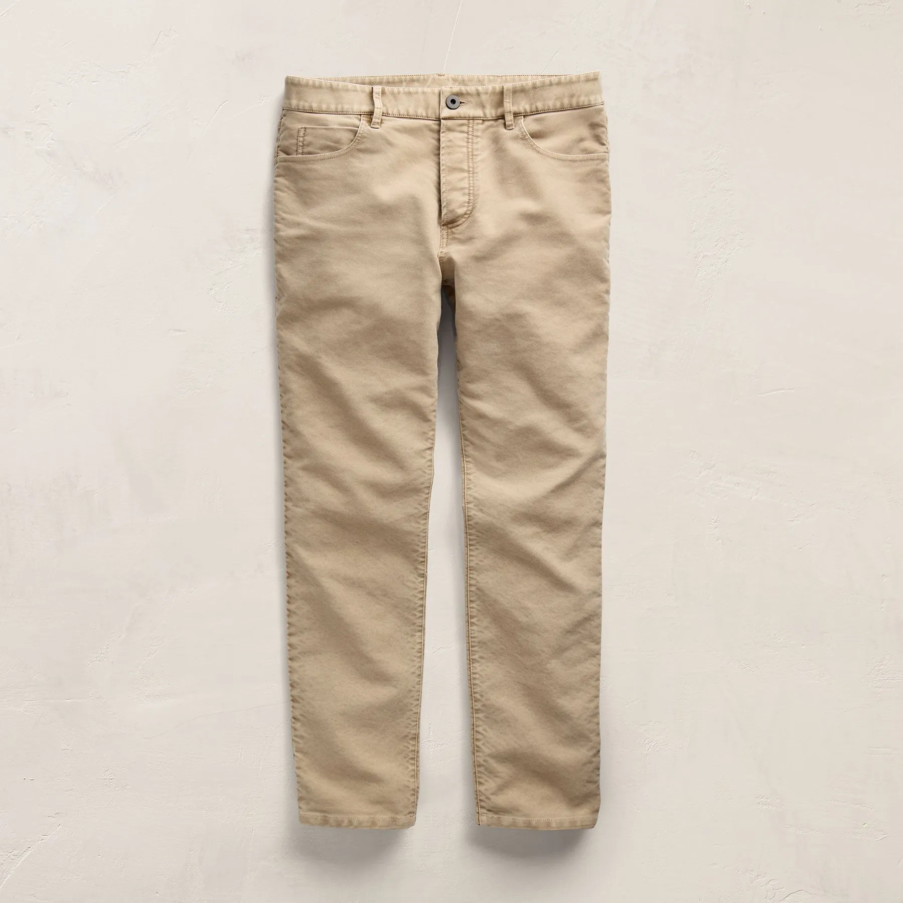 Cotton Moleskin 5 Pocket Pant - Light Khaki Pigment sold by James Perse product image thumbnail 2