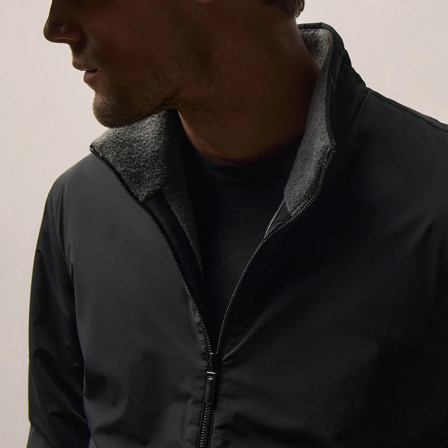 Stretch Sport Jacket - Black sold by James Perse product image thumbnail 3